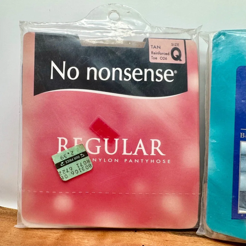 No Nonsense 3 Pantyhose 2 Sheer Endurance Tan Beige Mist Size C 1 Regular Size Q